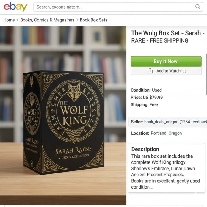 the wolf kingbox set sarah rayne ebay