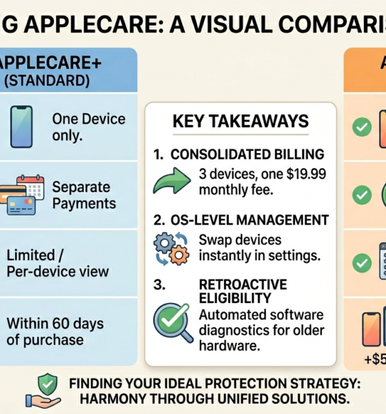 applecare one comparison tool​