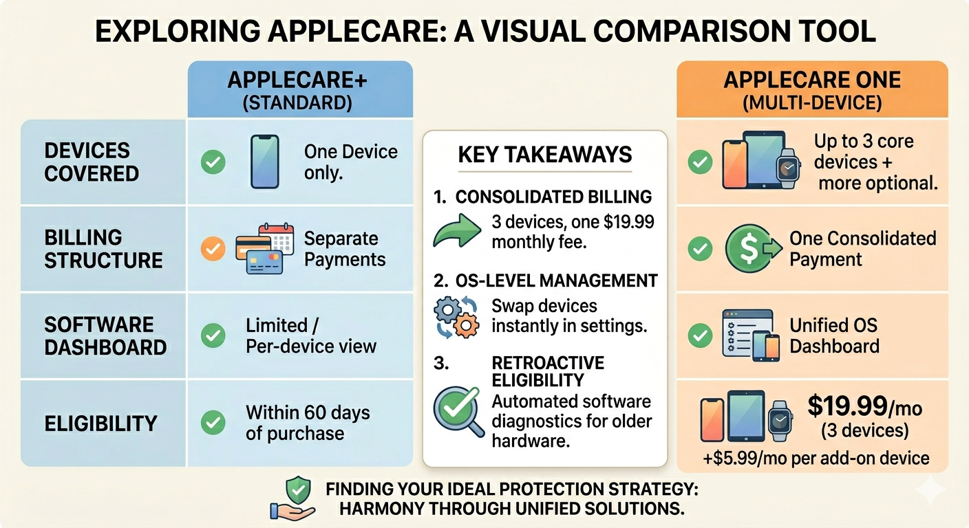 applecare one comparison tool​